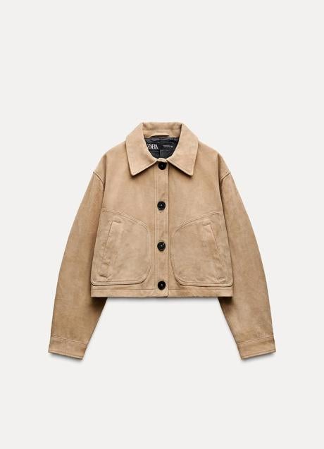 Imagen - Chaqueta de ante de Zara (149 euros)