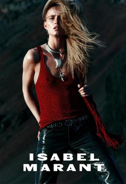 Imagen secundaria 2 - Rianne Van Rompaey en las campañas de Chloé, Tom Ford e Isabel Marant.