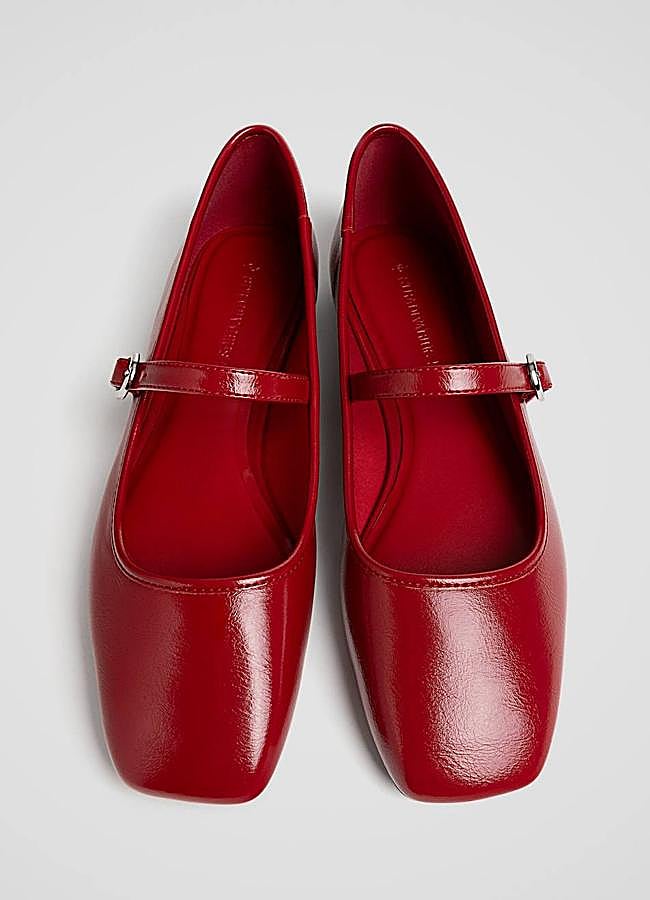 Imagen - Merceditas color rojo