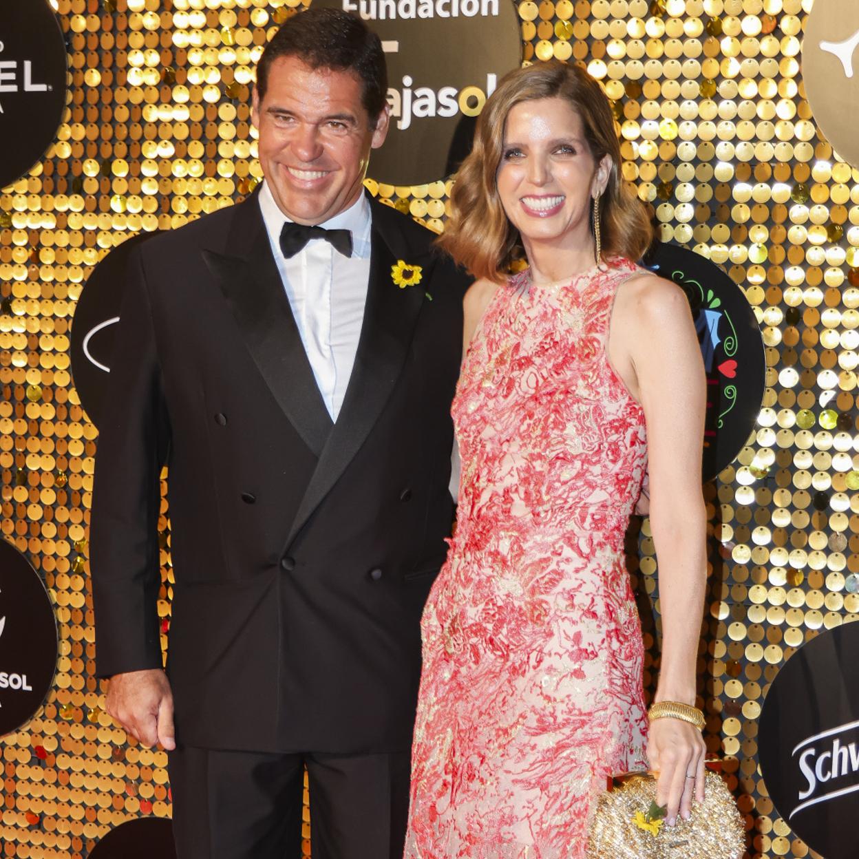 Luis Alfonso de Borbón y Margarita Vargas, en la gala Starlite. 