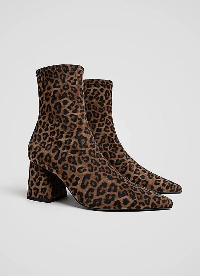 Imagen - Botines animal print de tacón