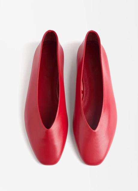 Imagen - Bailarinas de piel de Parfois (39,99 euros)