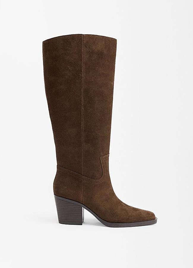 Imagen - Botas marrones oscuras de Parfois, 99,99 euros.