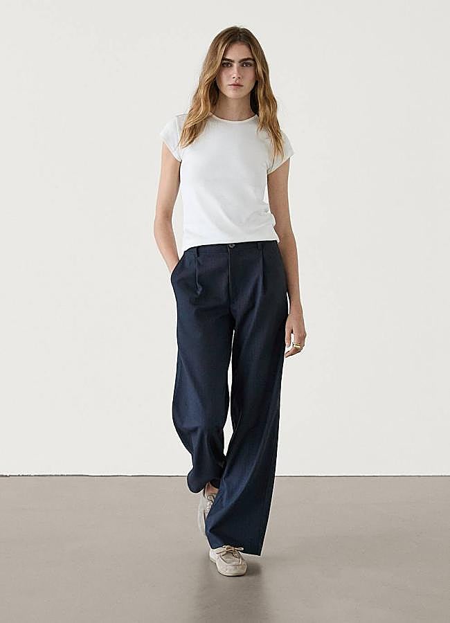 Imagen - Pantalones con pinzas de raya diplomática