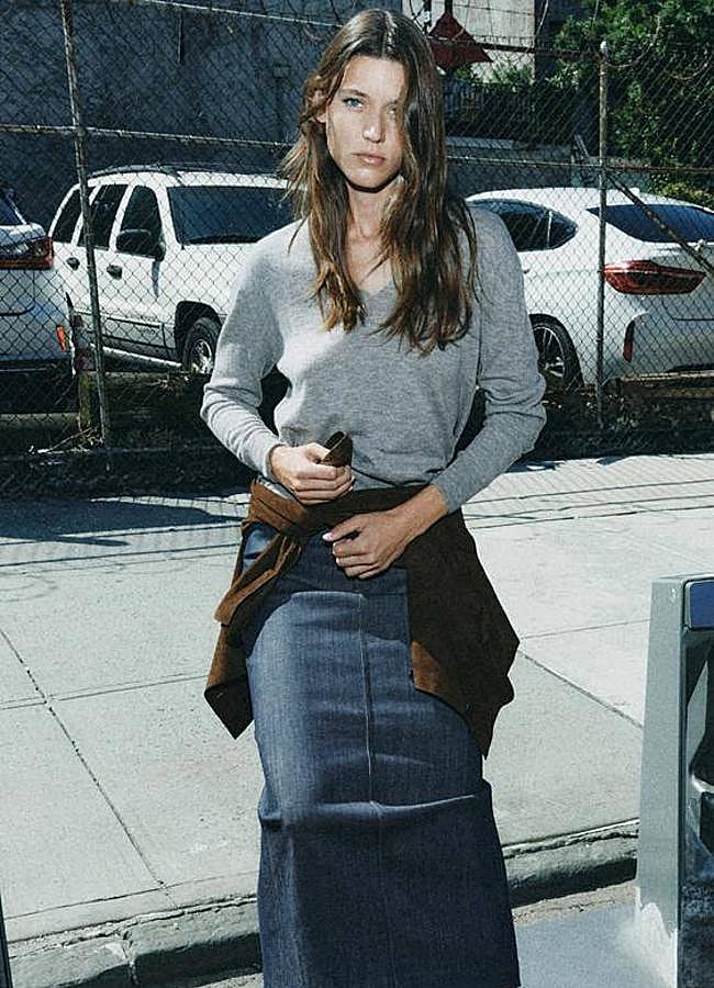 Imagen - Jersey de lana con cuello de pico