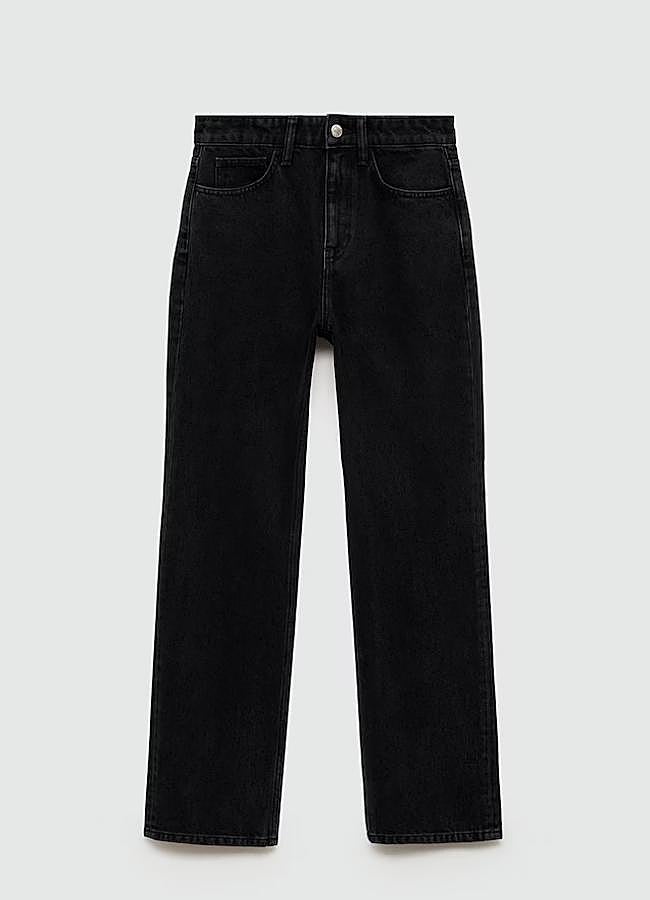 Imagen - Jeans Matilda negros de Mango, 29,99 euros.