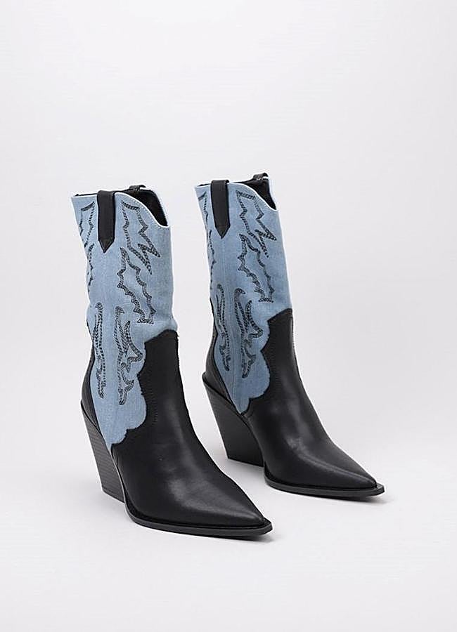 Imagen - Bota mezcla denim de Krack Core, 33,95 euros.