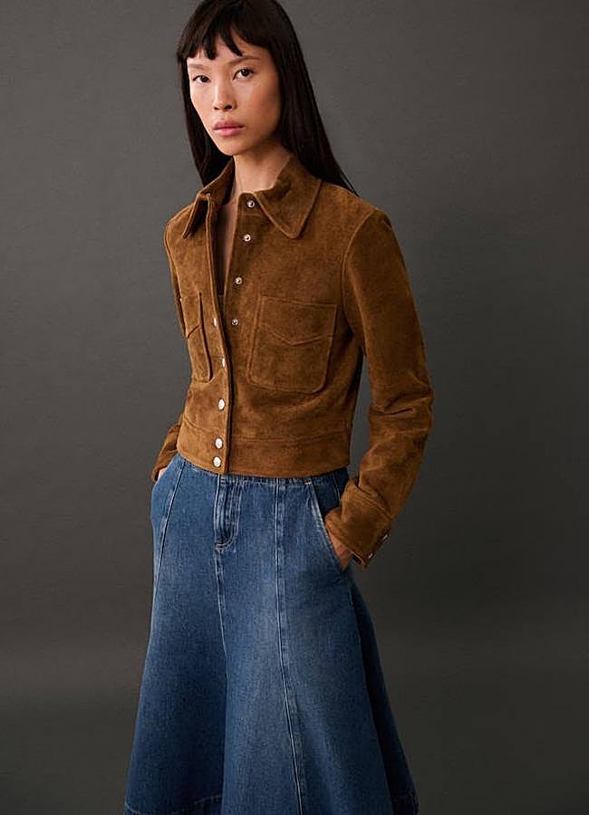 Imagen - Chaqueta de piel de ante