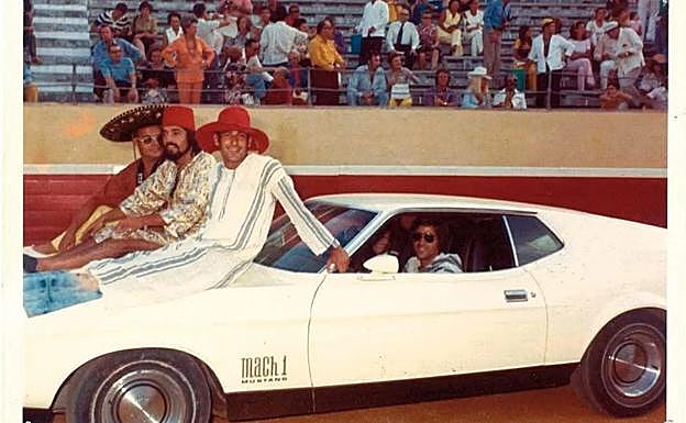 Los Chorys, en un festival benéfico de Marbella. 