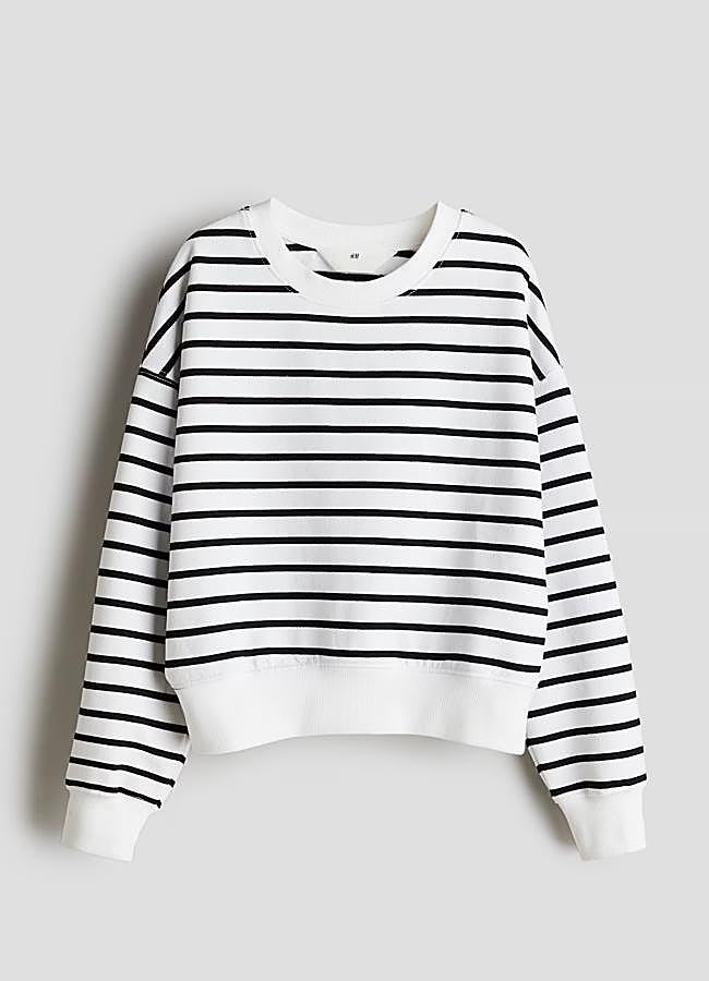 Imagen - Sudadera con estampado de rayas de H&M.