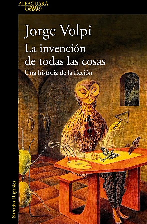 Imagen - Portada del nuevo libro de no ficción del escritor mexicano Jorge Volpi, La invención de las cosas. / Alfaguara