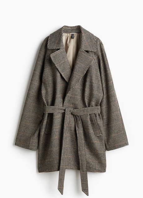 Imagen - Abrigo con estampado de cuadros de H&M (59,99 euros)