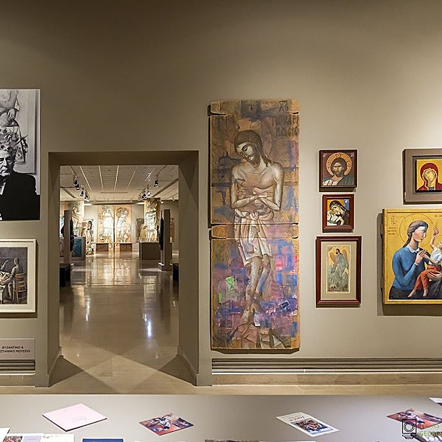 Una imagen del interior del museo en Atenas. 