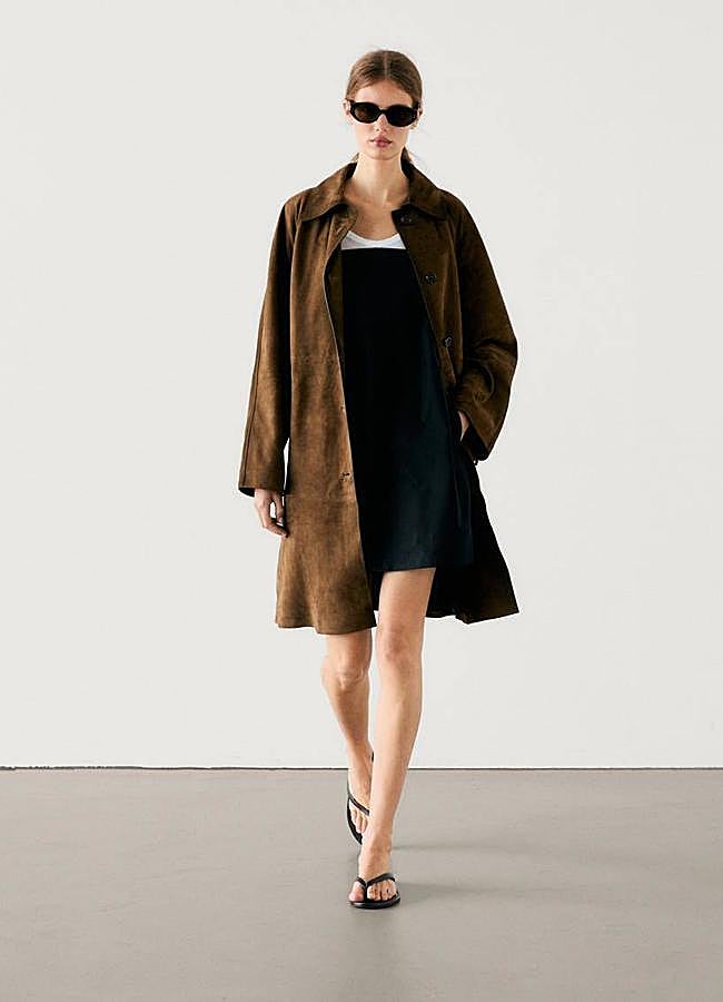 Imagen - Gabardina de ante tendencia