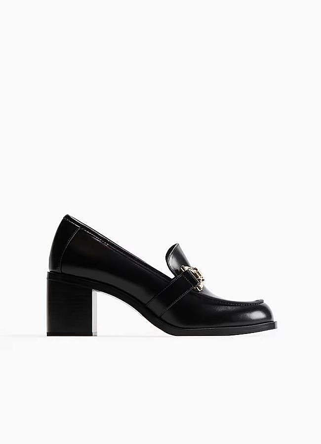 Imagen - Mocasines de tacón con hebilla