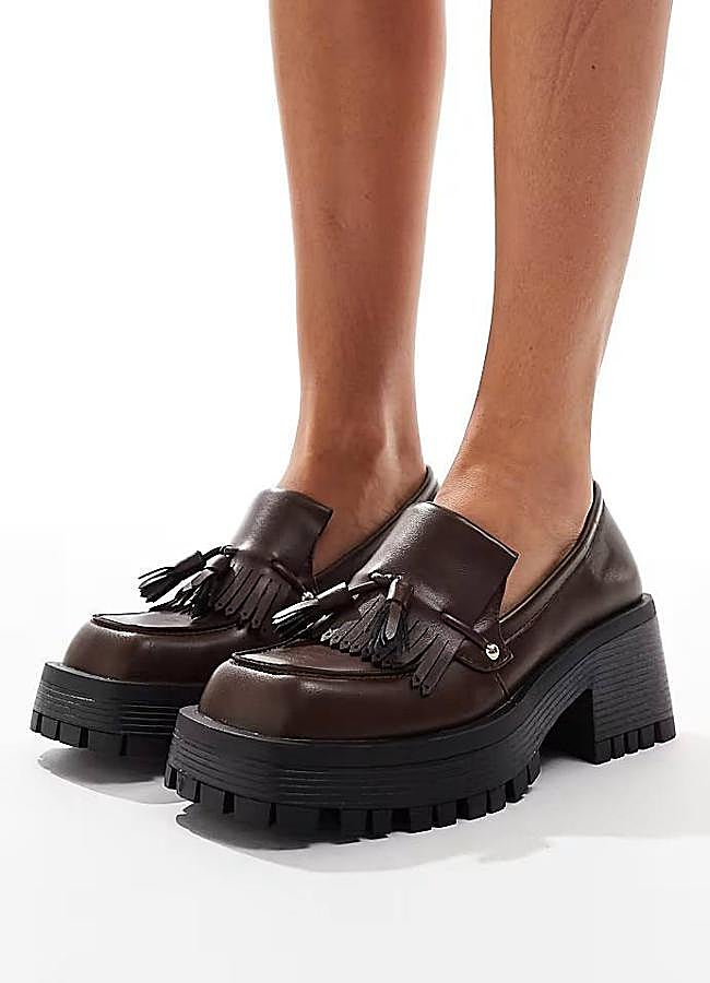 Imagen - Mocasines con tacón chunky