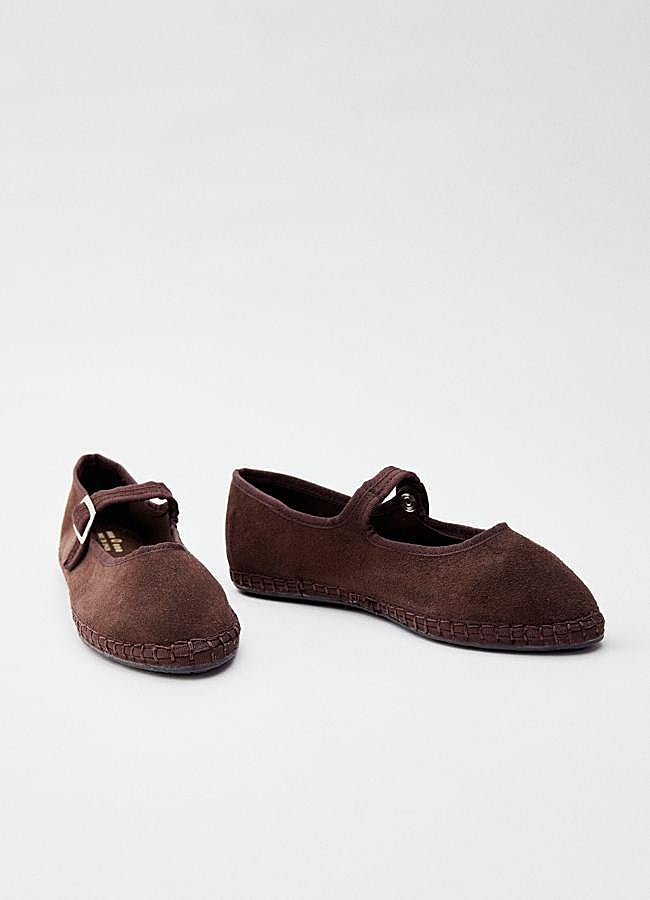 Imagen - Bailarina estilo Mary Jane de serraje de eseOese.