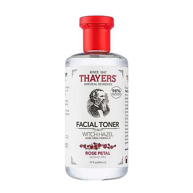 Thayers Alcohol-Free Rose Petal Witch Hazel Toner.