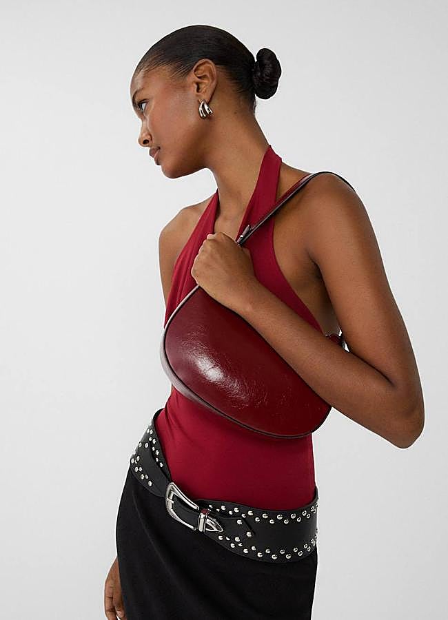 Imagen - Bolso burdeos de hombro