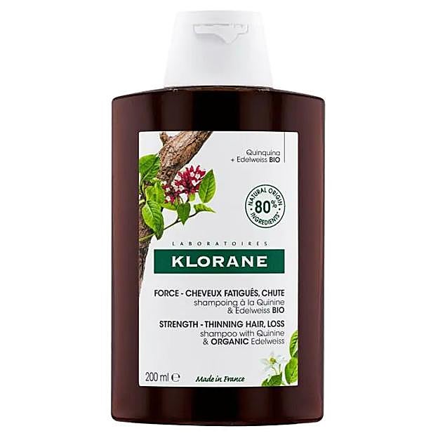 Klorane Champú con Quinina y Vitamina B.