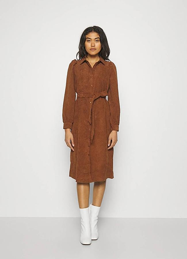 Imagen - Vestido camisero de pana