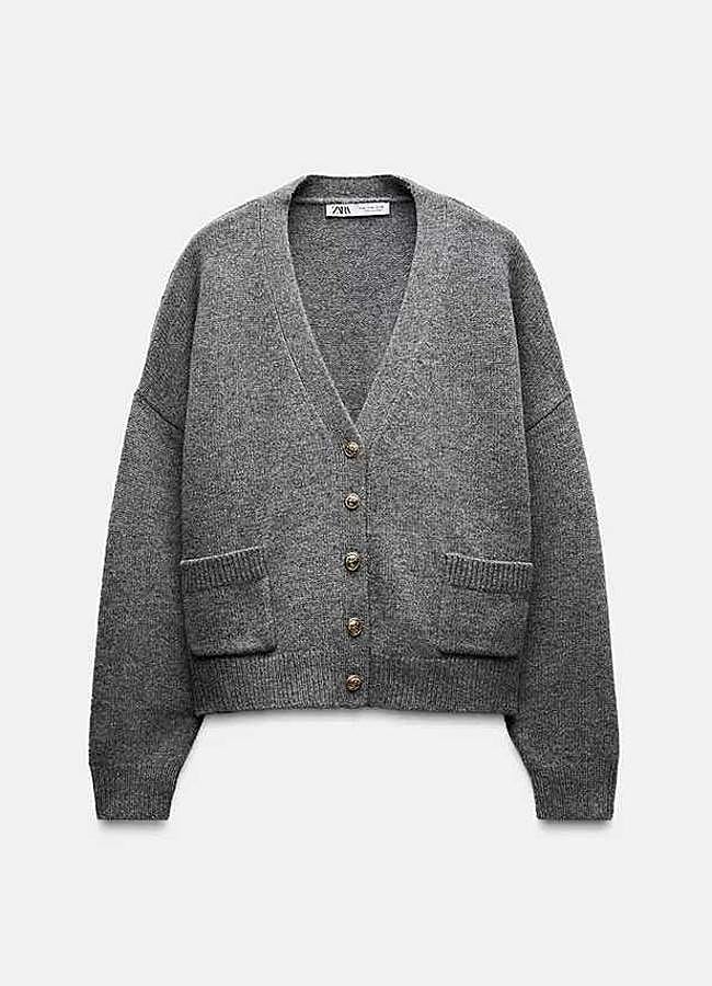 Imagen - Chaqueta básica 100% lana de Zara (39,95€)