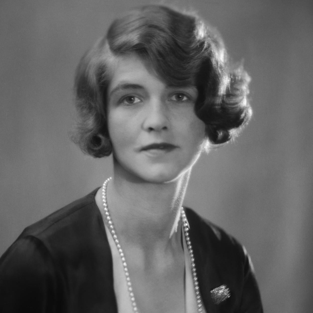 Ann-Mari Tengbom, la madre de Gunilla von Bismarck en 1929. 