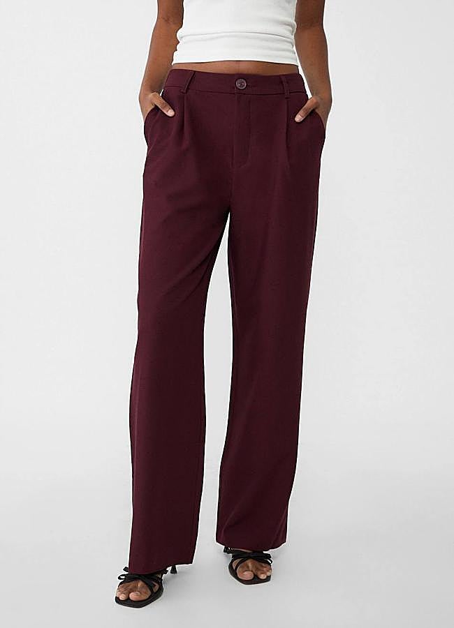 Imagen - Pantalones de vestir con pinzas fluidos