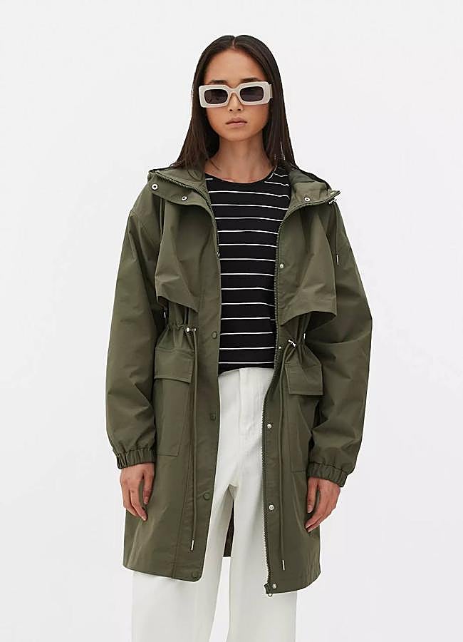 Imagen - Abrigo chubasquero midi