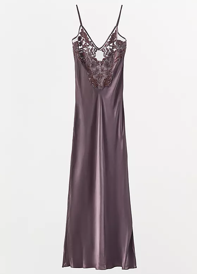 Imagen - Vestido boho con encaje de Zara.