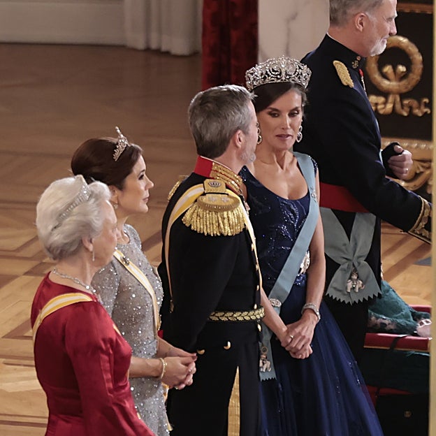 Los reyes de España en su visita de Estado a Dinamarca. 