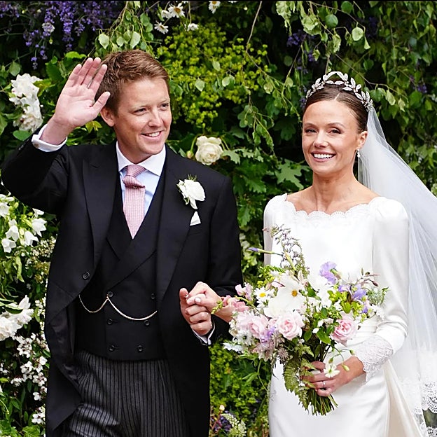 La boda de Hugh Grosvenor y Olivia Henson. 