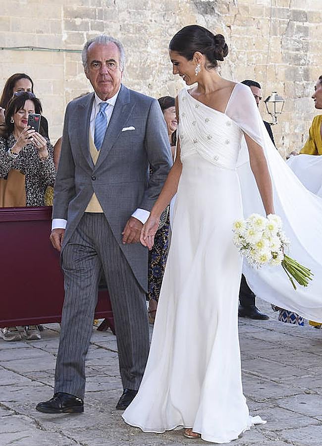 Imagen - Ana Cristina Portillo con un vestido de novia de Jorge Acuña. / GTRES