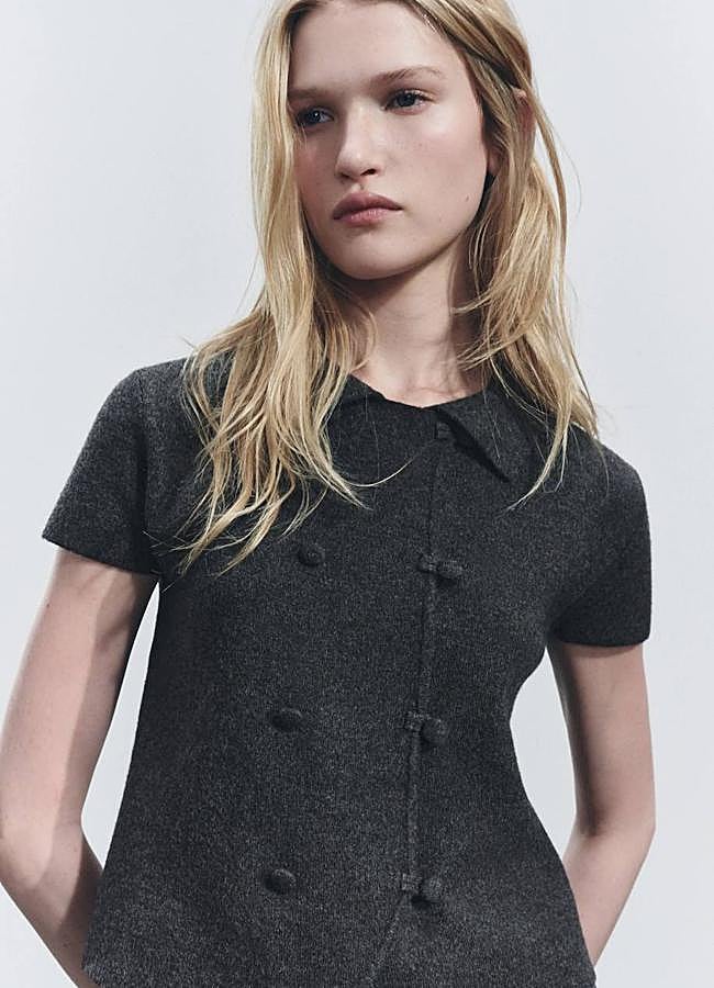 Imagen - Chaqueta de punto con manga corta