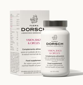 Suplemento para cuidado de visión y ojeras de Farma Dorsh