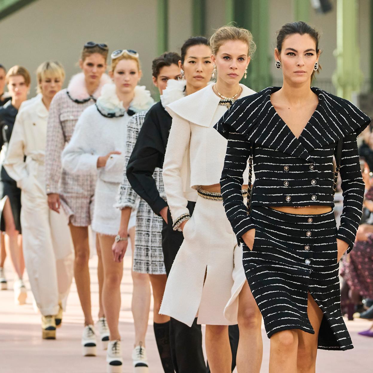 Chanel en la Semana de la Moda de París. 