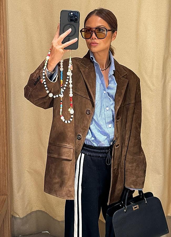 Imagen - Ideas para combinar la chaqueta de ante (@lucky_girl_h)