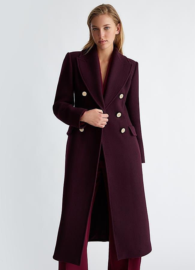 Imagen - Abrigo en burdeso de Luijo.