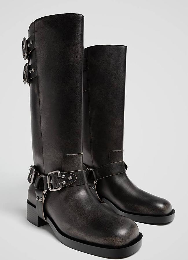Imagen - Botas biker desgastadas