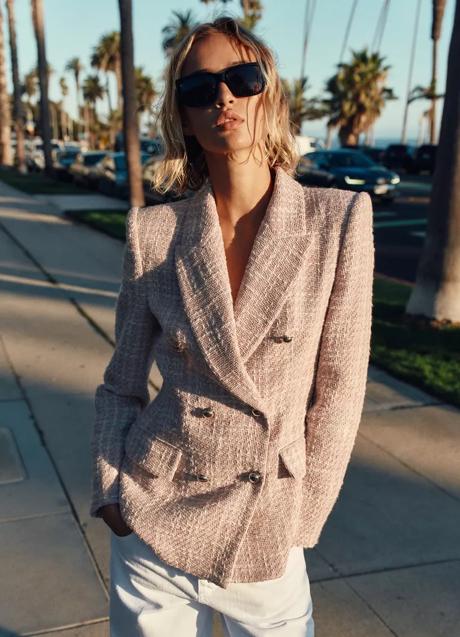 Imagen - Americana de tweed de Zara (59,99 euros)