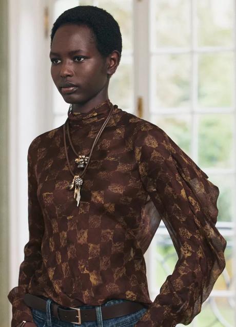 Imagen - Blusa estampada de Zara (39,95 euros)