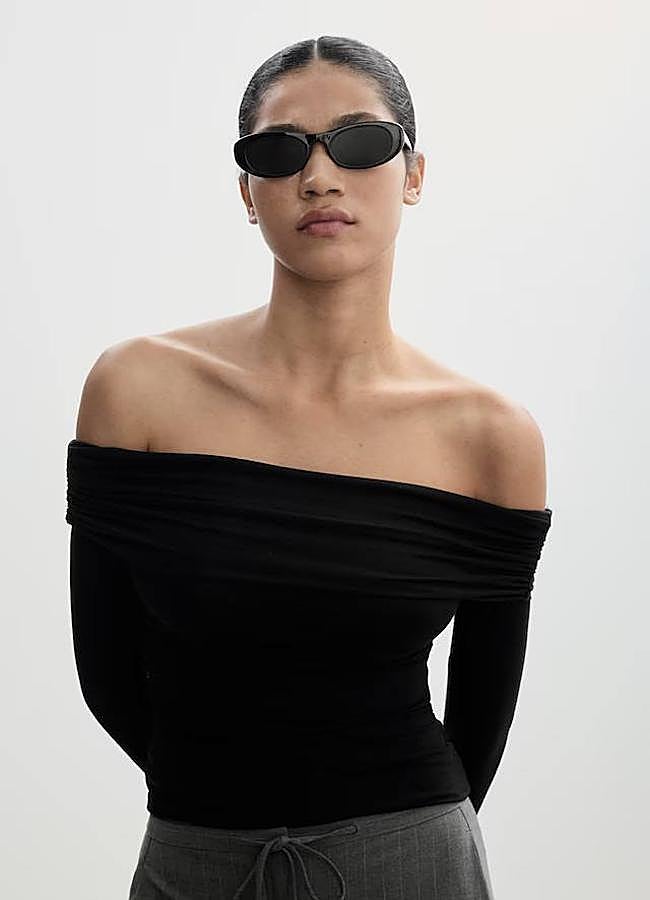 Imagen - Camiseta con hombros al descubierto