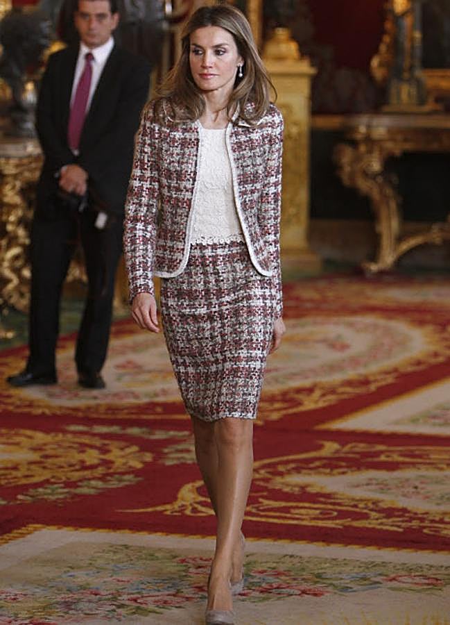 Imagen - La reina Letizia en el Día de la Hispanidad 2012 (GTRES)