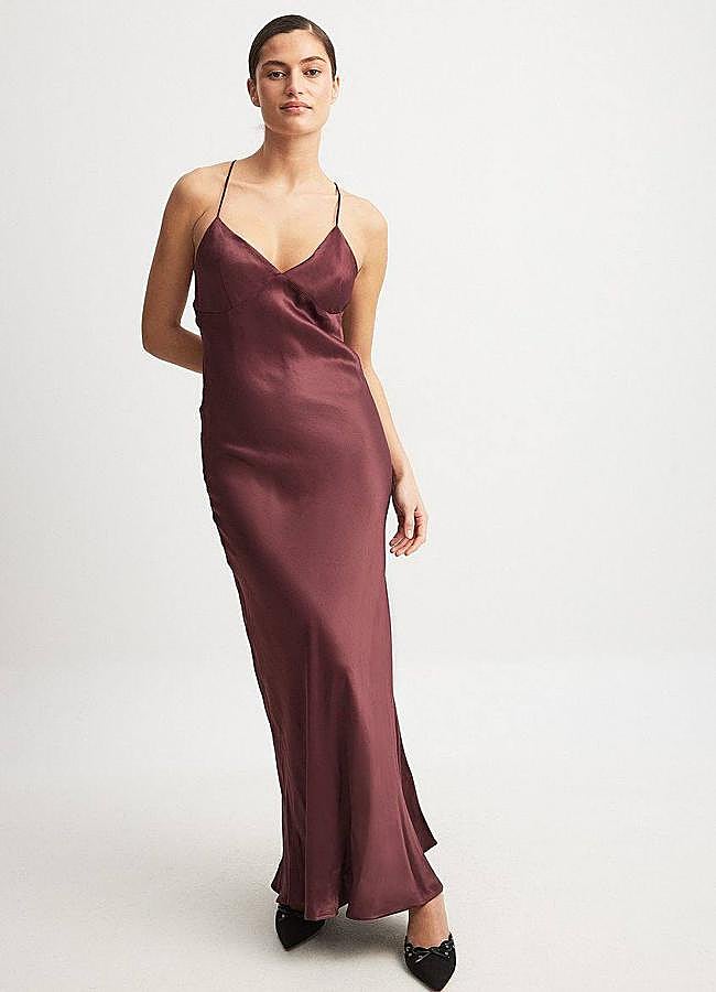 Imagen - Vestido lencero con espalda al aire