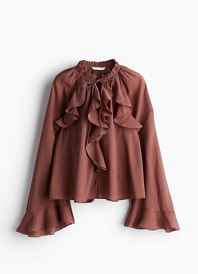 Imagen - Blusa con volantes de H&M (39,99 euros).