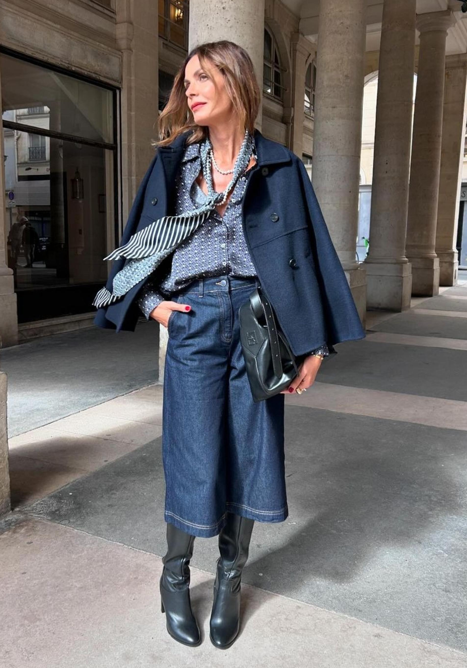 Un look con bermudas largas.