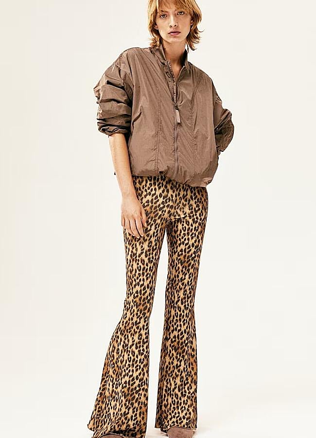 Imagen - Pantalones de leopardo acampanados