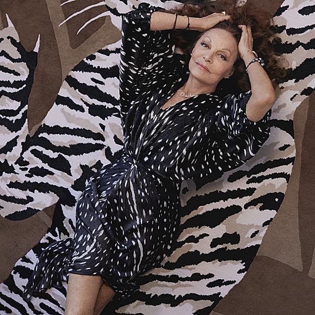 Diane von Furstenberg, premio Mujerhoy 2024: «Nací con la bandera de la libertad en la mano»