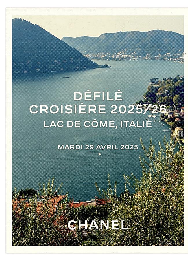 Imagen - Invitación del desfile de Chanel. Foto: Cortesía.