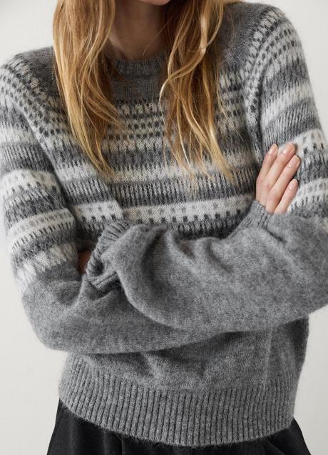 Imagen - Jersey gris de Massimo Dutti (79,99 euros)